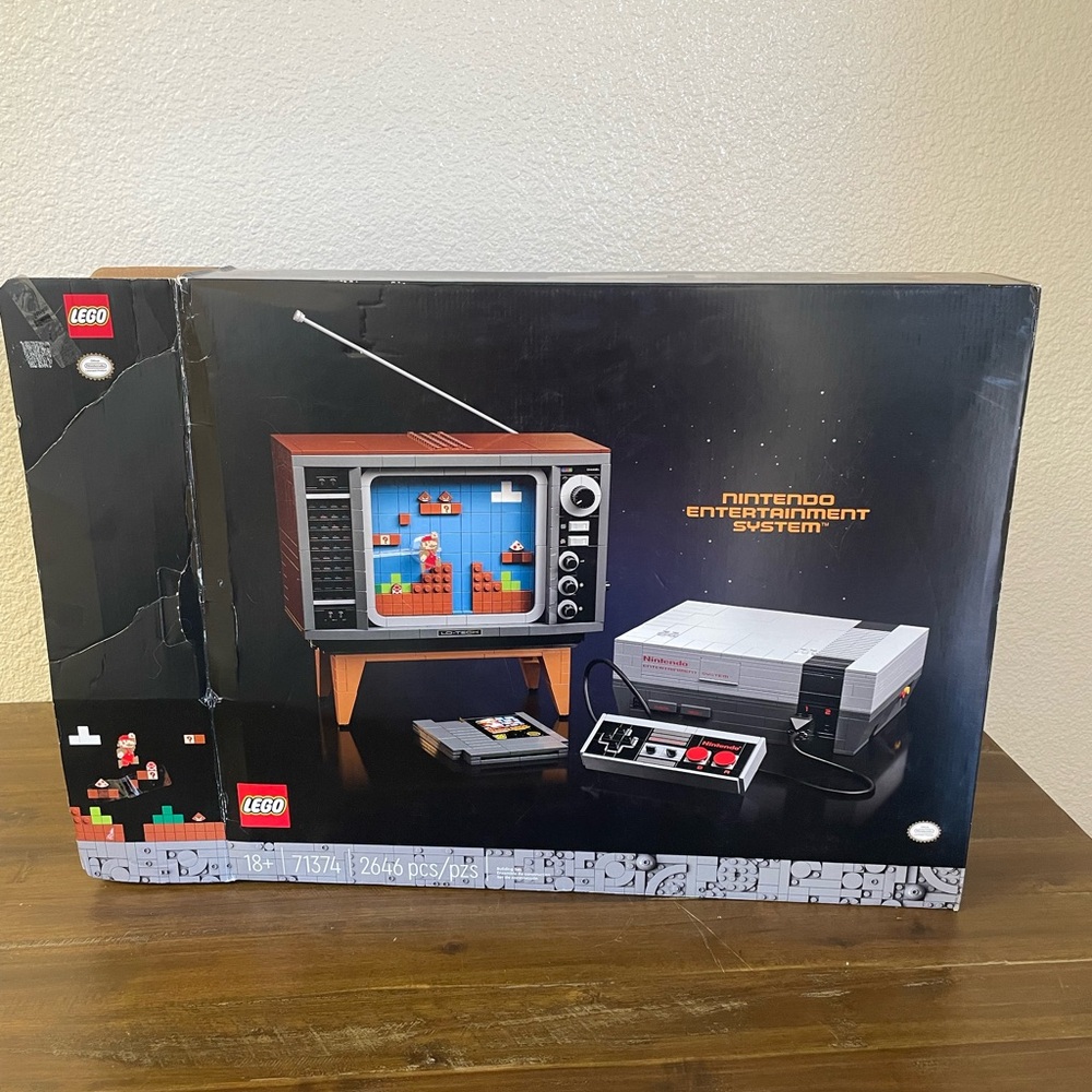 Lego Nintendo Entertainment System🍄Super Mario Bros. Toy Building blocks&books